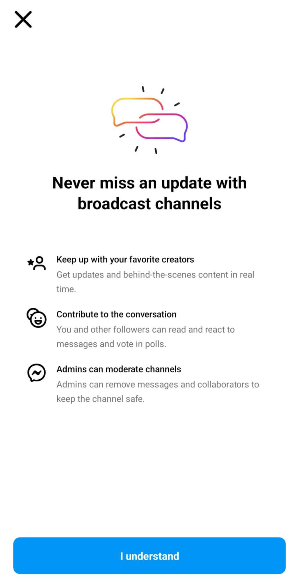 Introducing Broadcast Channels on Facebook and Messenger