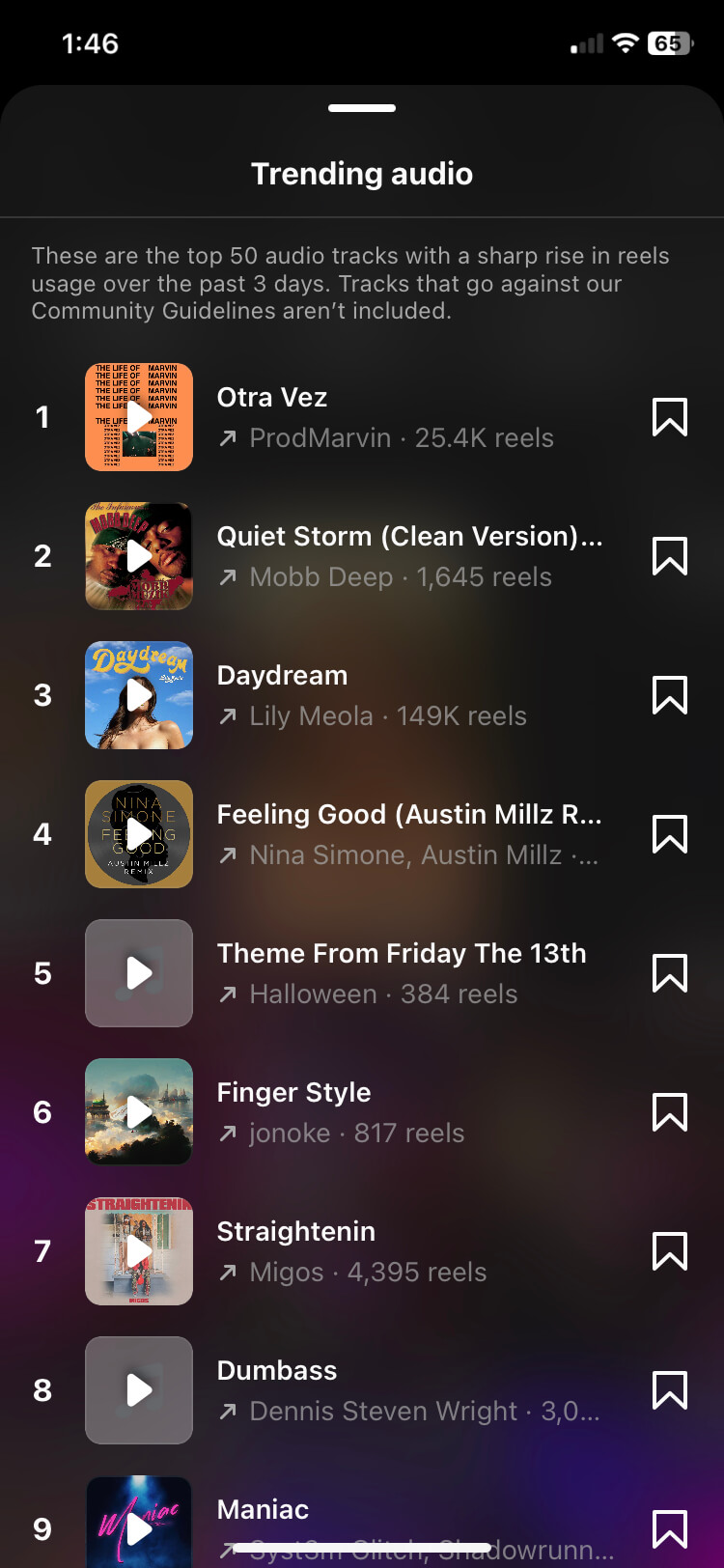 instagram-reels-trending-audio-example