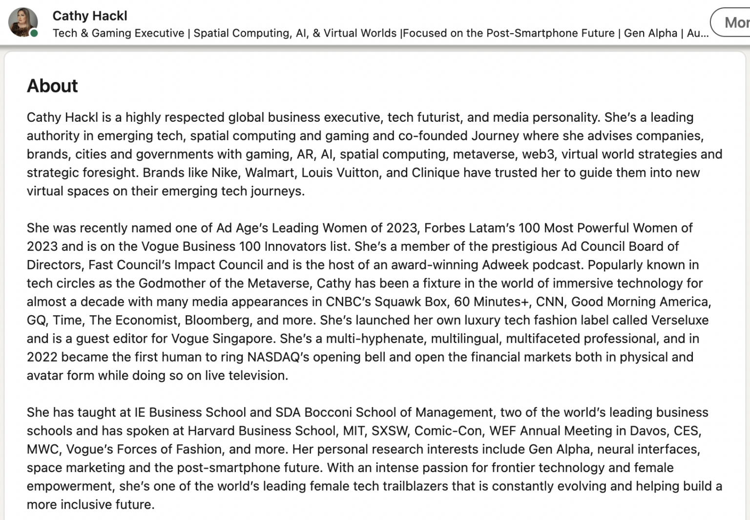 Positioning Business Leaders for Success Using LinkedIn : Social Media ...