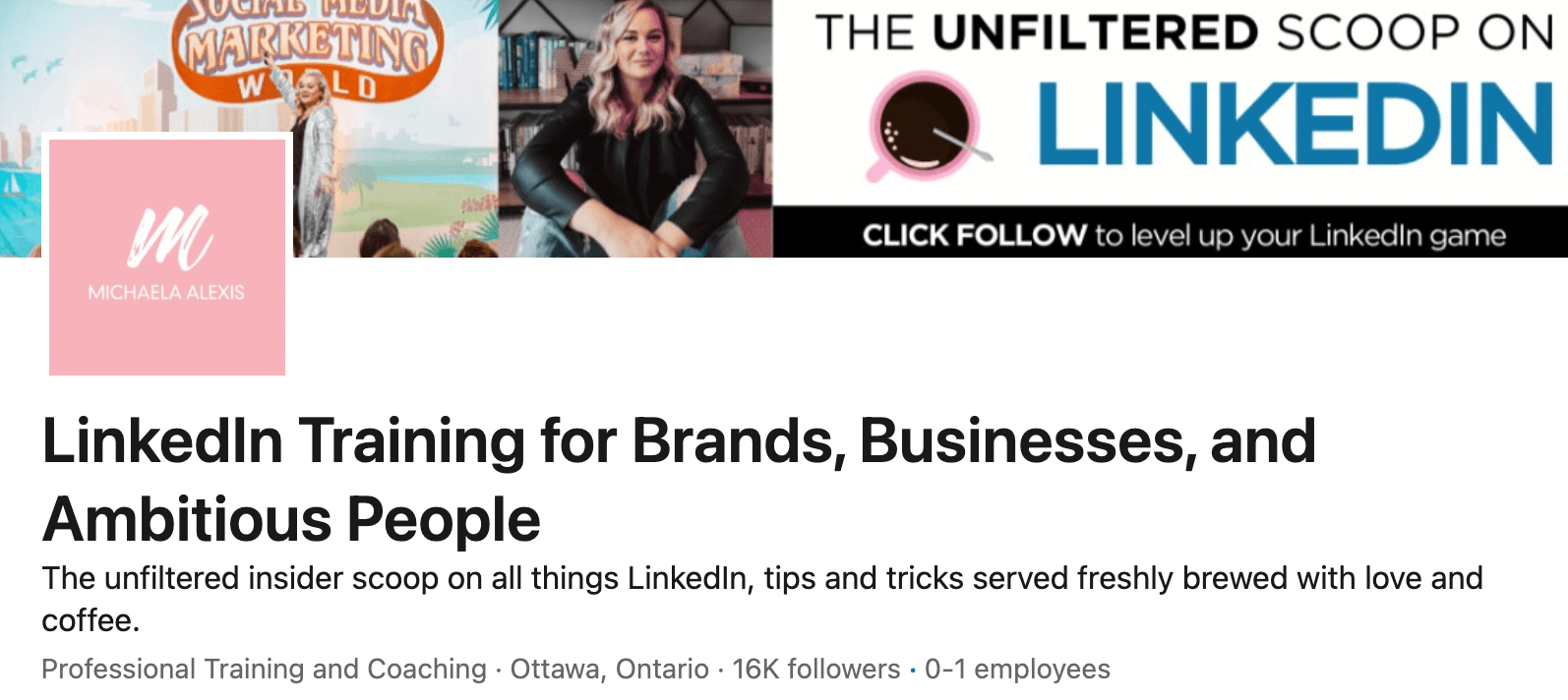 linkedin-written-content-strategy-personal-profile-vs-company-page-example-2