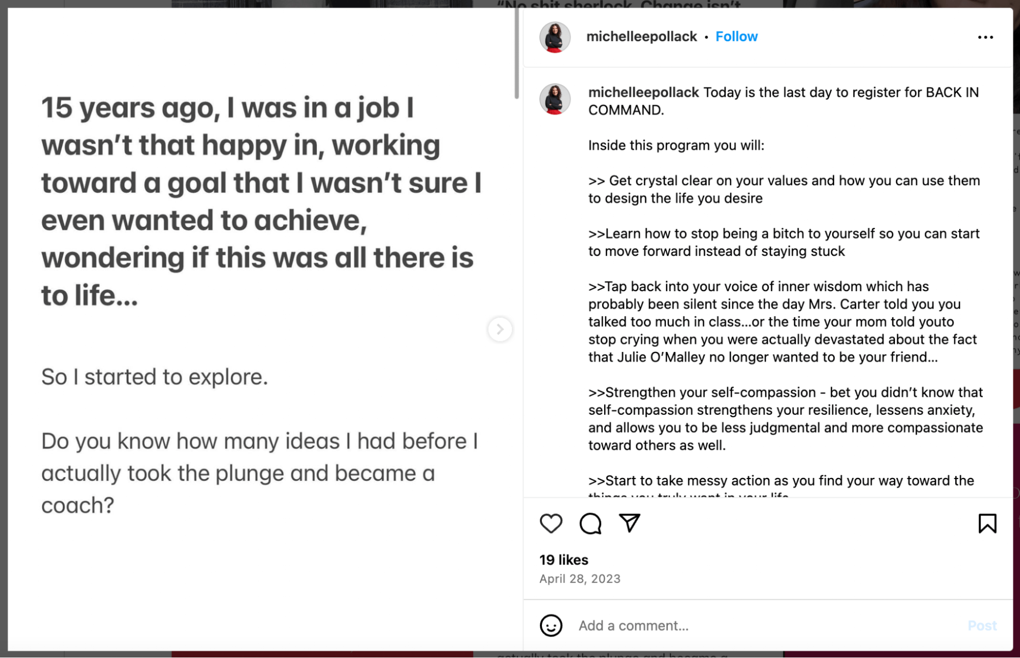 anticipation-marketing-michelle-pollack-week-1-post-example