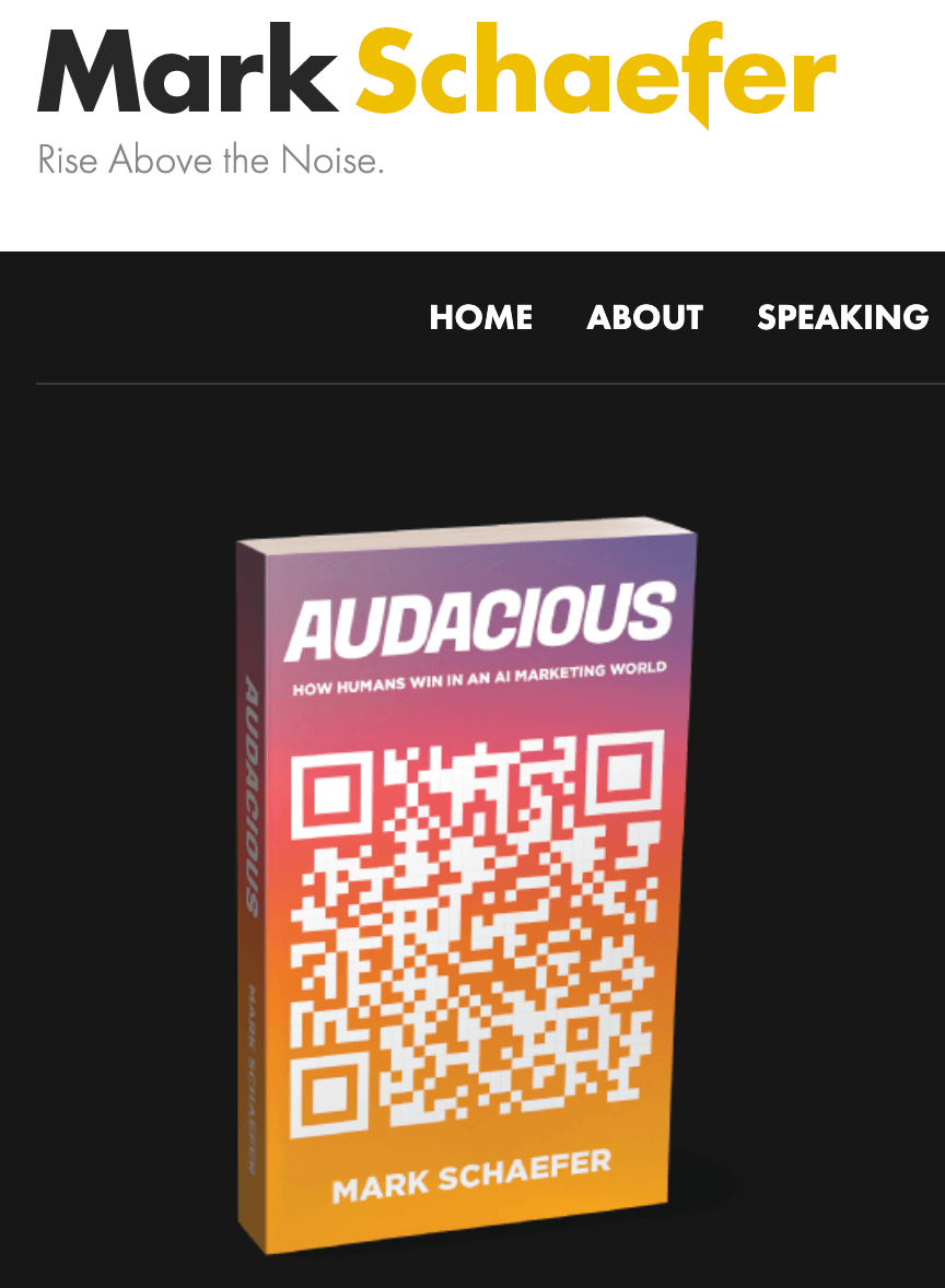 how-to-use-disruptive-storytelling-to-thrive-as-a-marketer-audacious-book-cover