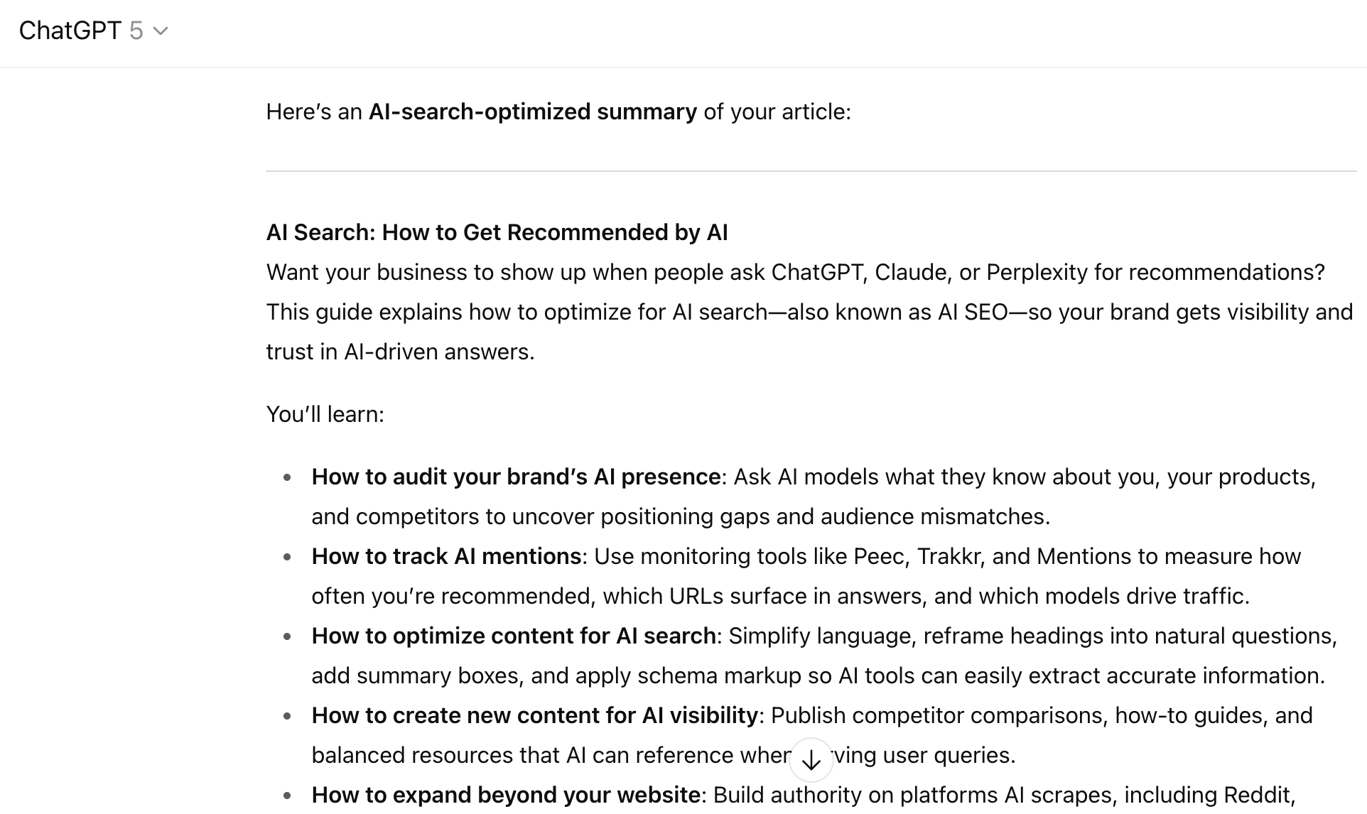 ai-search-how-to-get-recommended-by-ai-summary-box